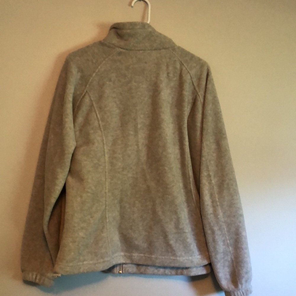 Columbia Fleece Jacket, zippered pockets, toggle waist, size XL, EUC - Picture 7 of 8